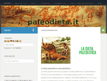 Tablet Screenshot of paleodieta.it